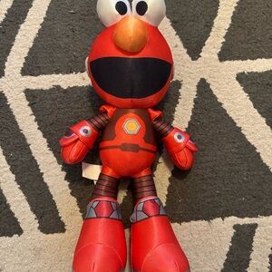 Elmo Sesame Street Mecha Builders Plush